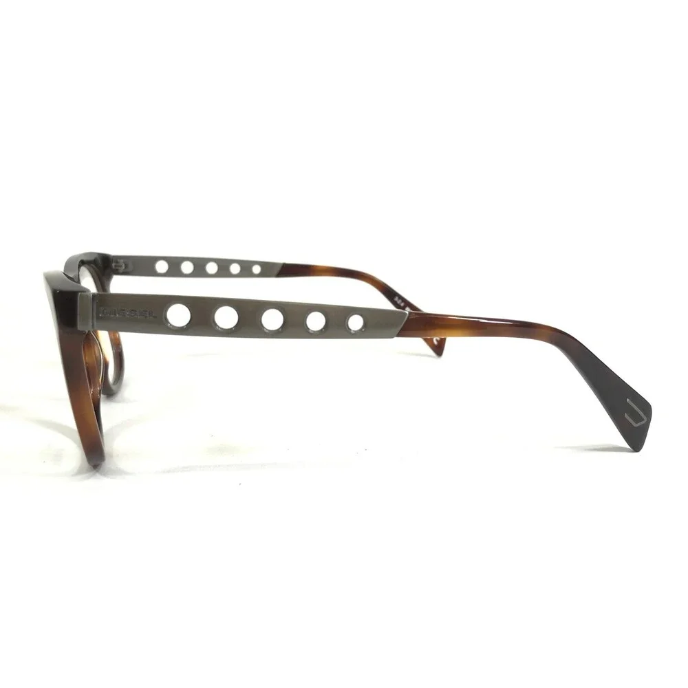 Diesel Eyeglasses Frames DL5115 Col.052 Grey Brown Tortoise Square 54-16-145